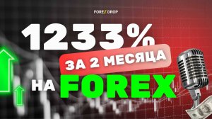 1233% за два месяца на Forex.  Реально ли столько заработать?
