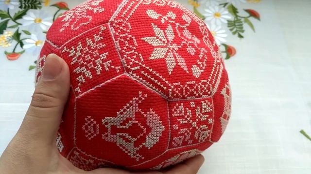 29. Вышивка крестиком. Мой магический шар))) quaker ball
