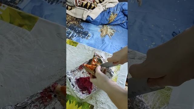 Последствия маминого банкетаСходила на др#мамаидочь#банкет#еда#деньрождение#лерахаас