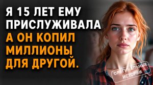 15 лет прислуживала ему, а он копил миллионы для другой. Истории из жизни