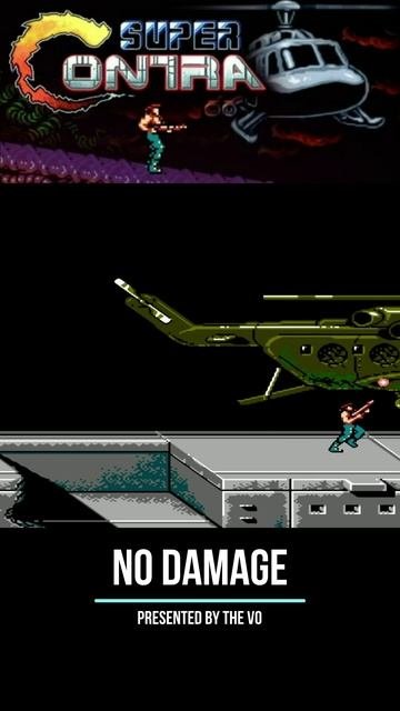 Boss Helicopter Super Contra skill 100%😈! Super Contra