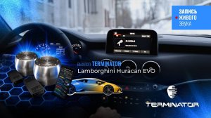 KIA Stinger с выхлопом Huracan, электронный выхлоп Terminator