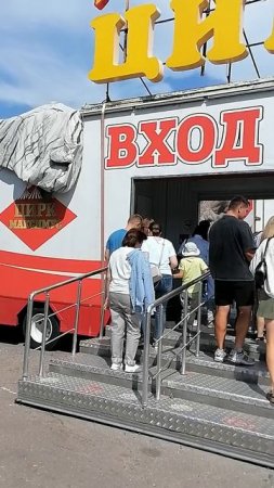 цирк в парке Амазония. цены умеренные,народу много.
