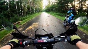 ⭕POV REGULMOTO CRX PRO 2025 🌇 ВСТРЕТИЛИ КРОВАУЮ ЛУНУ🌑🌗🌙#34✅