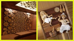 Панно и картины в баню: природная эстетика и целебный эффект / Sauna decor 🌿🖼️