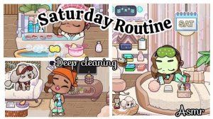 🧹 УБОРКА ДОМА | Субботняя рутина | ASMR | Avatar World | Новое обновление | Pazu