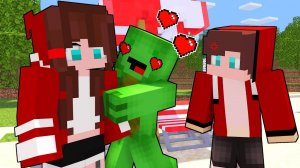 Джей Джей и Майки влюбились в Сестру Джей Джея в Майнкрафт | Minecraft мультфильм