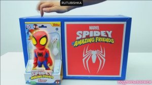 Распаковка Человек паука)детские  игрушки)