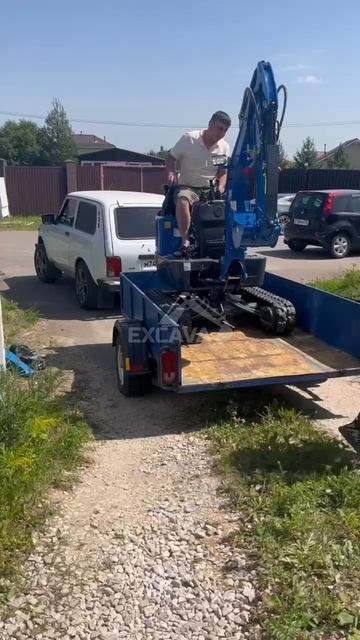 ОТГРУЗКА Гору из Волгограда Rippa Московская область. Мини-экскаватор из Китая. ЭКСКАВА смотреть онлайн