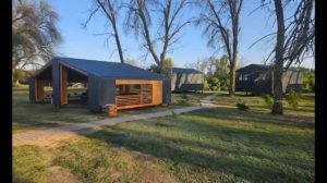 Летняя веранда на Туристической базе Тритон