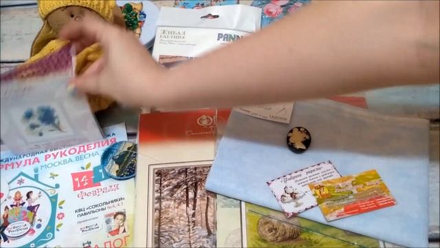 87. Вышивка крестом. Покупки с Формулы Рукоделия и впечатления о выставке