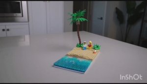 Как сделать реалистичную воду из LEGO. Реалистичный океан, море лего