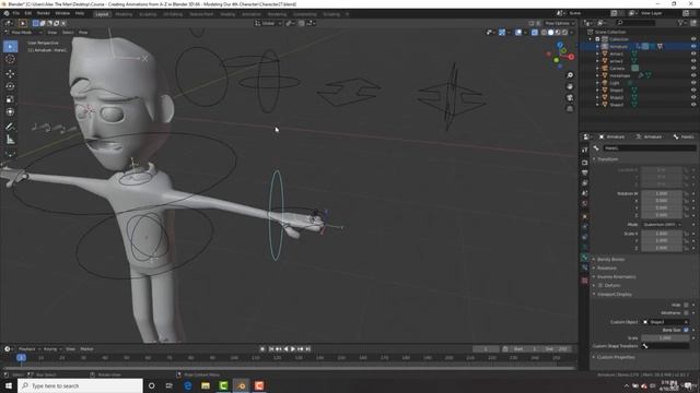 025 Making Custom Shapes For Bones