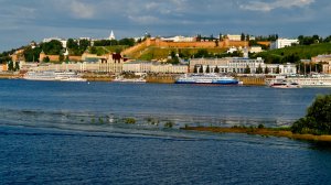 Стрелка. Живописный Нижний Новгород. Вечерняя прогулка. Июль 2025