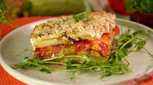 Запечённое лето в каждом слое. КАРТОФЕЛЬ С КАБАЧКАМИ И ПОМИДОРАМИ