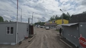 Вот это Граница Лобок - Езерище / Идём по М 11 /  Санкт Петербург -  Беларусь / Дальнобой по СНГ