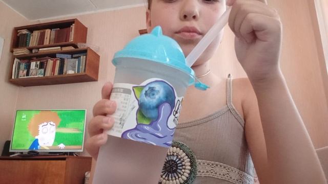 пробую бабл Ти из магазинчика.