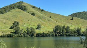 Башкортостан. Живописное озеро для отдыха.