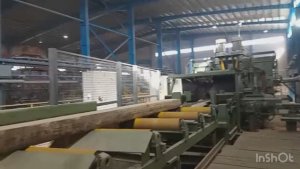 Фрезерно-брусующая линия EWD с сортировкой Springer