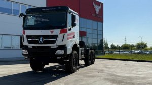 Седельный тягач BEIBEN 3343SA 6x6 односкатная ошиновка