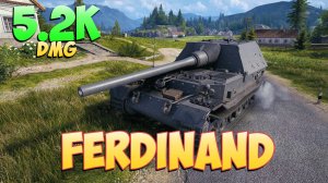 Ferdinand • Активный бой! - 4 Фрагов 5.2K Урона • Мир Танков