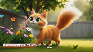 Добрый котик Мур-Мур-Мур | Студия "Доброзвук" | Песня для детей | Котики | Новые песни | Малышам