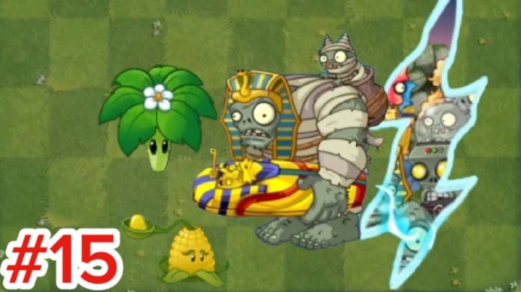 Пугалка и порталы с Гаргантюа! Plants vs zombies 2 Gardendless #15