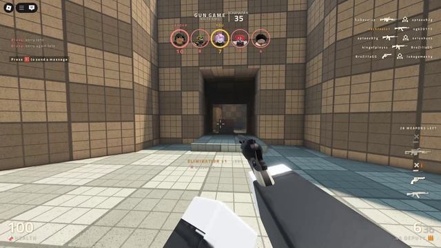 PERFECT SHOOTER IN THE ROBLOX