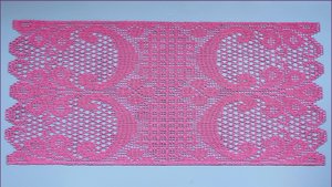 Филейная салфетка крючком. Часть 1.