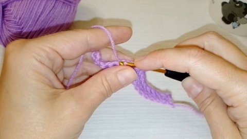 Узор крючком 7 #вязаниекрючком #узорыкрючком