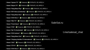 Новости транспондеров от 15.07.25