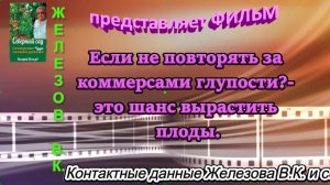 Если не повторять за коммерсами глупости - это шанс вырастить плоды.
