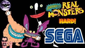 Aaahh!!! Real Monsters прохождение [ Nightmare ] | Игра (SEGA Genesis, Mega Drive, SMD) Стрим