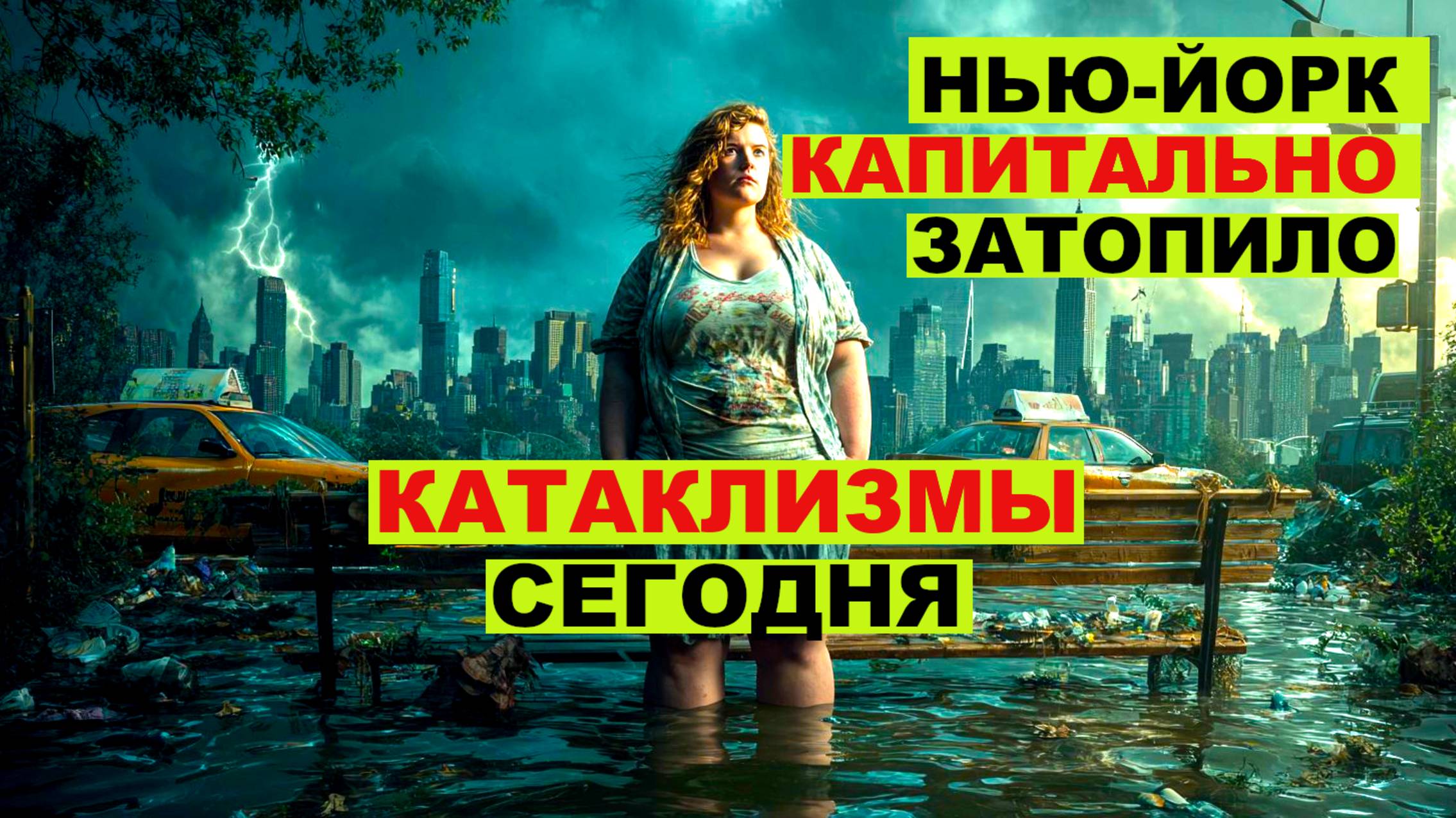 Катаклизмы сегодня 15.07.2025: в США — полный потоп, топит весь восток