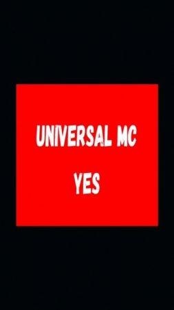 Universal MC😎
VK: https://vk.com/universal_mc_official 
Telegram: https://t.me/universa1denis