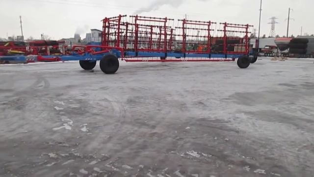 Борона зубовая пружинная тяжелая БЗПТ 21