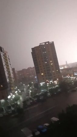 ⚡️Молния ночью ударила по подстанции в Дубне и обесточила несколько домов⚡️