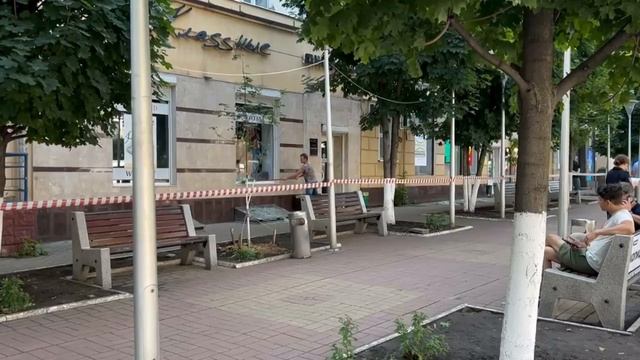 Последствия атаки БПЛА в Воронеже сняли на видео