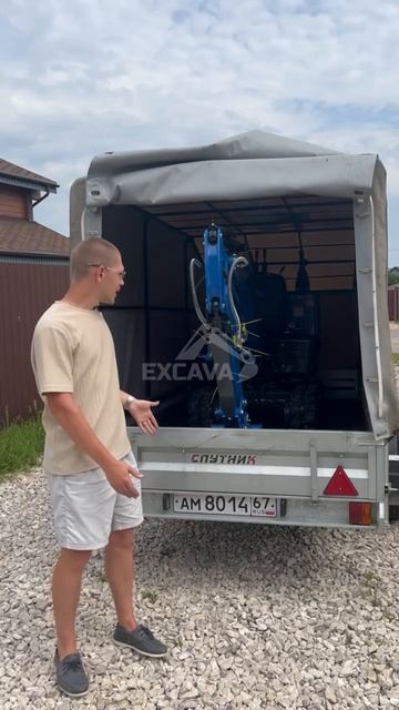 Риппа R10 поехала в Смоленск. К нашему клиенту. Мини-экскаваторы в наличии и под заказ #rippa смотреть онлайн