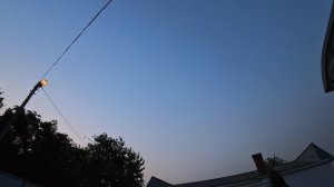 Небо после заката, лето