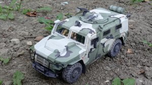 ГАЗ "Тигр - М" из БУМАГИ и КАРТОНА [СВОИМИ РУКАМИ] (Полная сборка)