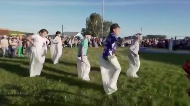 Сабантуй в Мензелинском районе деревня Топасево