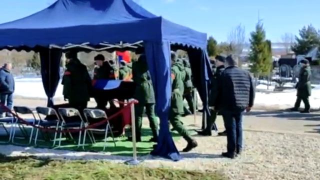 Похороны Героя-десантника