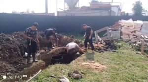 Меняем выгребную яму на беспроблемный септик Диамант