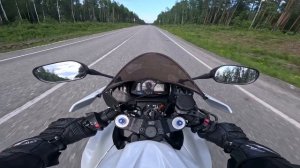 Покатушка на байке от первого лица