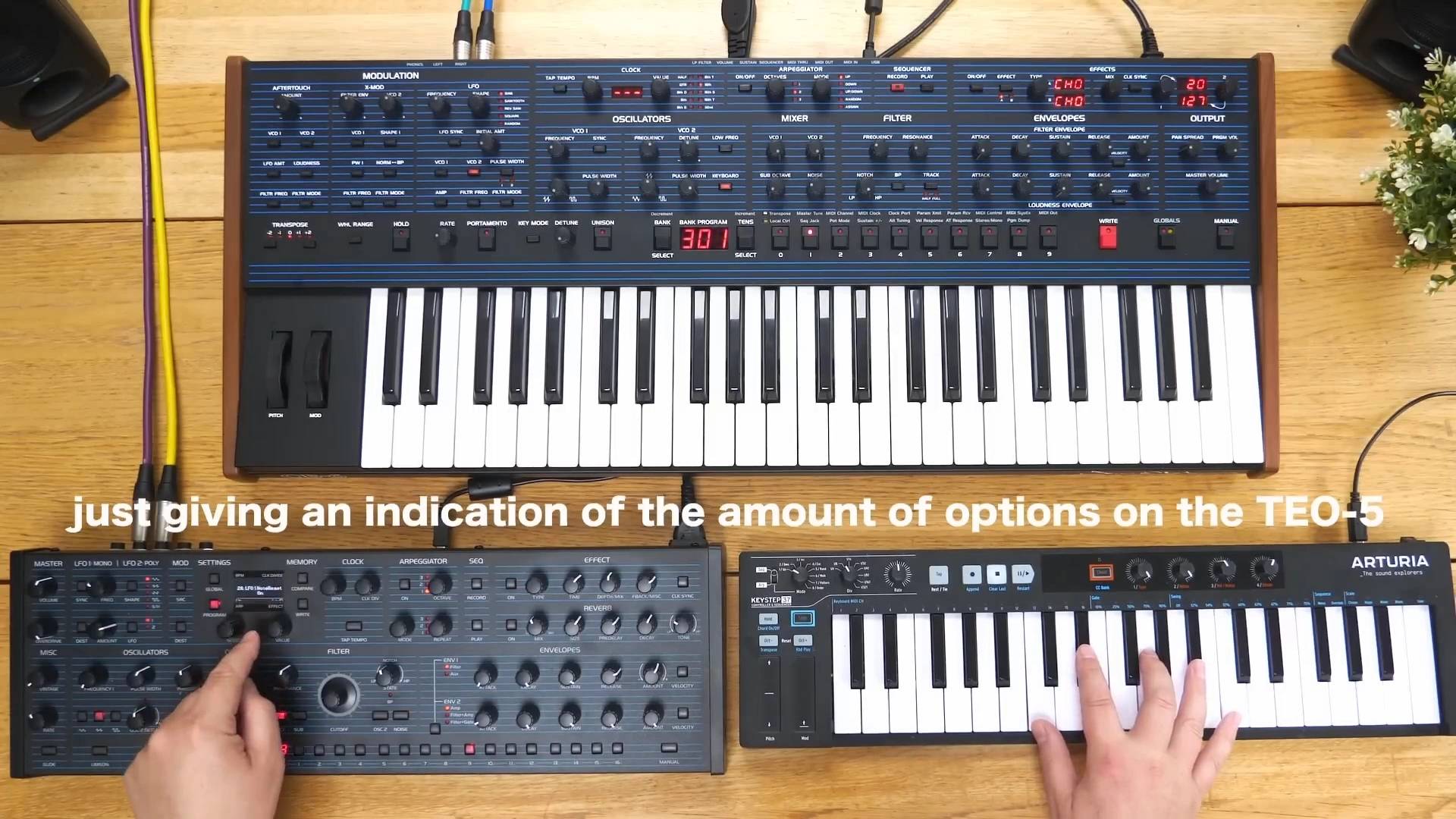 Oberheim OB-6 vs TEO-5: Head's About to Explode!