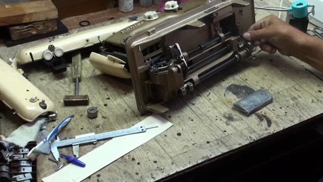 Швейная машина Kohler Zick-Zack класс 53.Увеличение шага строчки. Часть №1.