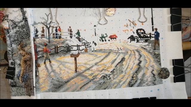 176. Вышивальные итоги апреля. Мини старты и финиши. Готовлюсь к Пасхе. смотреть онлайн