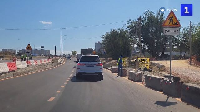 Открыт новый участок автодороги в две полосы до развязки «огурец»