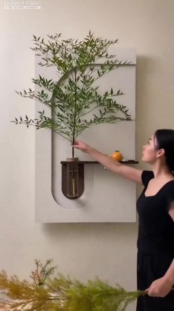 Восхитительный декор стены